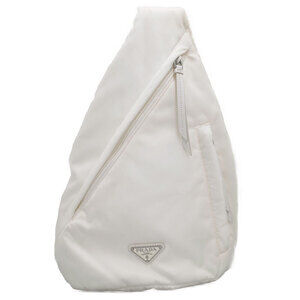 PRADA Re Leather Backpack Body Bag